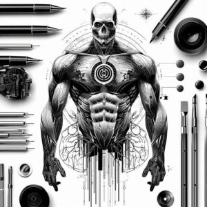 Postacie. - Free tattoo design ideas ai genereted - inkby.ai