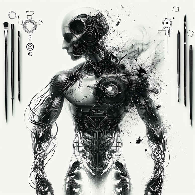 Postacie. - Free tattoo design ideas ai genereted - inkby.ai