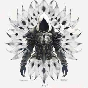Postacie. - Free tattoo design ideas ai genereted - inkby.ai
