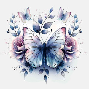 Motyle ćmy ważki - Free tattoo design ideas ai genereted - inkby.ai
