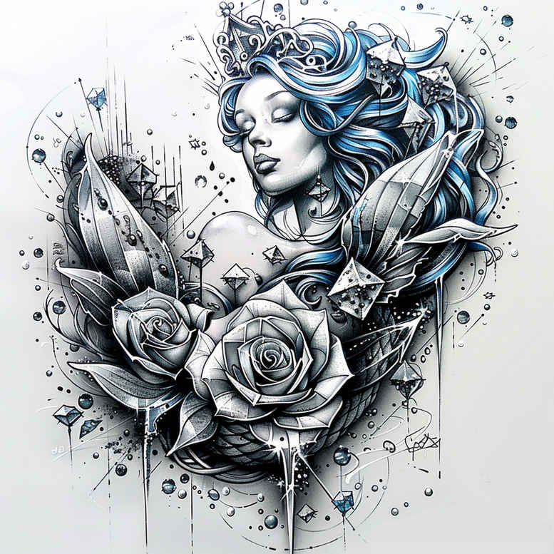 Postacie. - Free tattoo design ideas ai genereted - inkby.ai