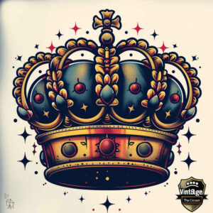 Korony i diamenty - Free tattoo design ideas ai genereted - inkby.ai