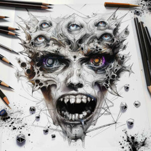 Inne mroczne - Free tattoo design ideas ai genereted - inkby.ai
