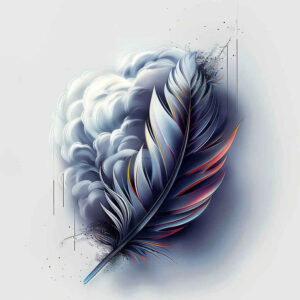 Piórka - Free tattoo design ideas ai genereted - inkby.ai