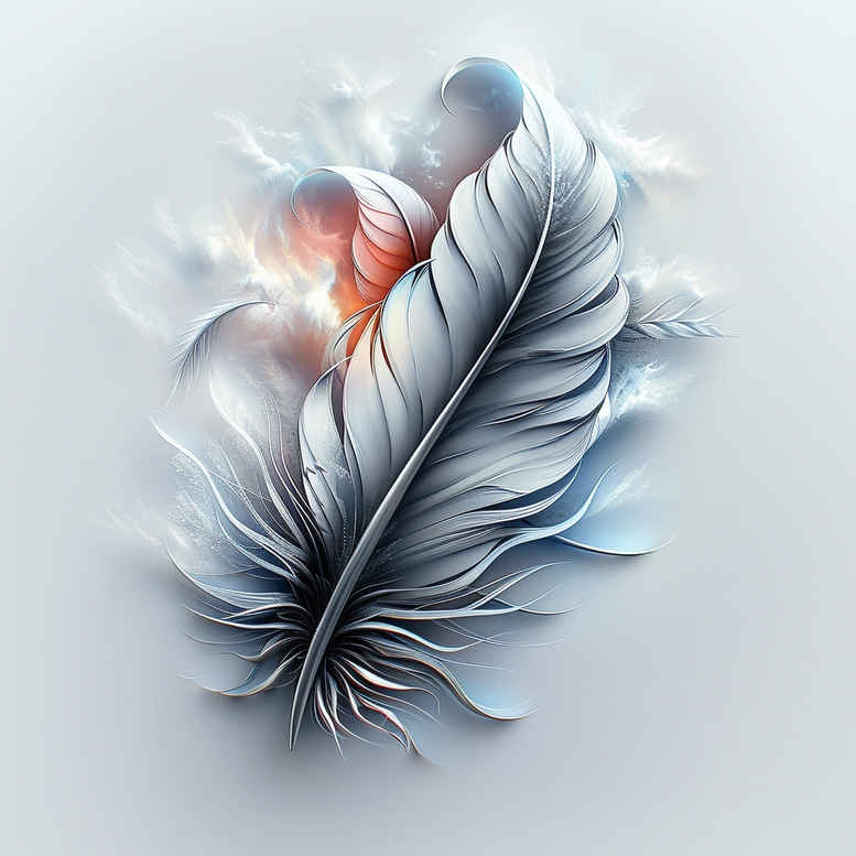 Piórka - Free tattoo design ideas ai genereted - inkby.ai