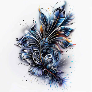 Piórka - Free tattoo design ideas ai genereted - inkby.ai