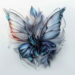 Motyle ćmy ważki - Free tattoo design ideas ai genereted - inkby.ai
