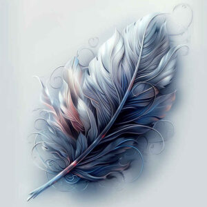 Piórka - Free tattoo design ideas ai genereted - inkby.ai