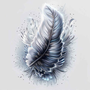 Piórka - Free tattoo design ideas ai genereted - inkby.ai