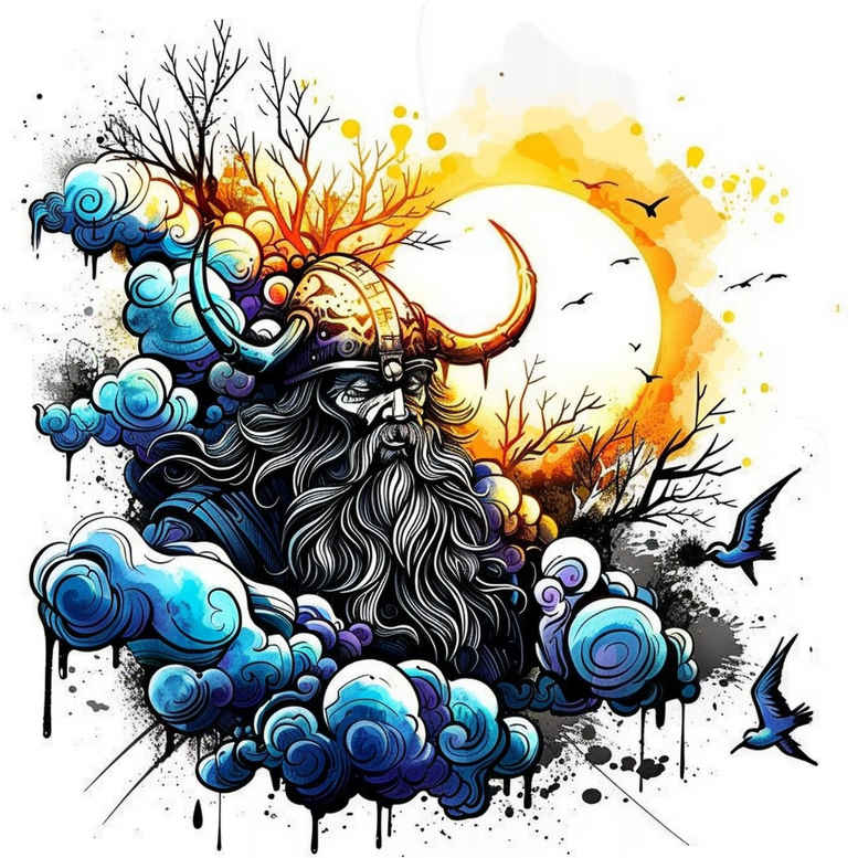 Wikingowie - Free tattoo design ideas ai genereted - inkby.ai