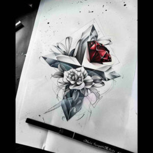 Krzyże - Free tattoo design ideas ai genereted - inkby.ai