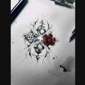 Krzyże - Free tattoo design ideas ai genereted - inkby.ai