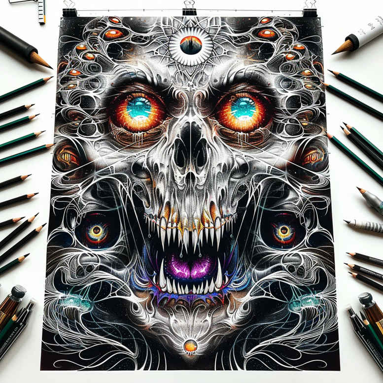 Inne mroczne - Free tattoo design ideas ai genereted - inkby.ai