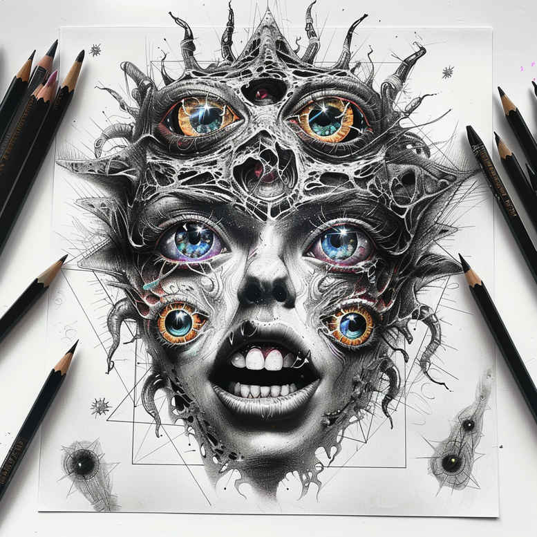 Inne mroczne - Free tattoo design ideas ai genereted - inkby.ai