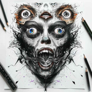 Inne mroczne - Free tattoo design ideas ai genereted - inkby.ai