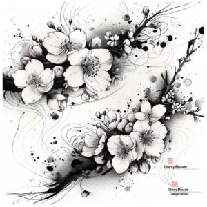 Delikatne kwiaty - Free tattoo design ideas ai genereted - inkby.ai