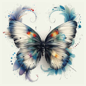 Motyle ćmy ważki - Free tattoo design ideas ai genereted - inkby.ai