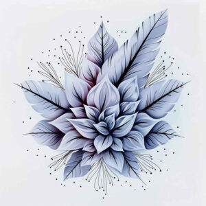 Piórka - Free tattoo design ideas ai genereted - inkby.ai