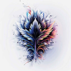 Piórka - Free tattoo design ideas ai genereted - inkby.ai