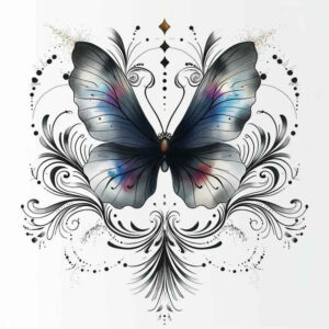 Motyle ćmy ważki - Free tattoo design ideas ai genereted - inkby.ai