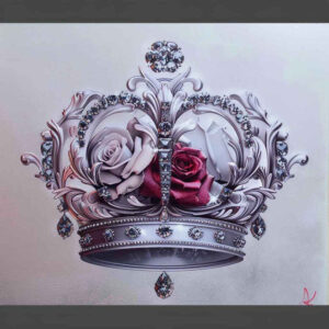 Korony i diamenty - Free tattoo design ideas ai genereted - inkby.ai