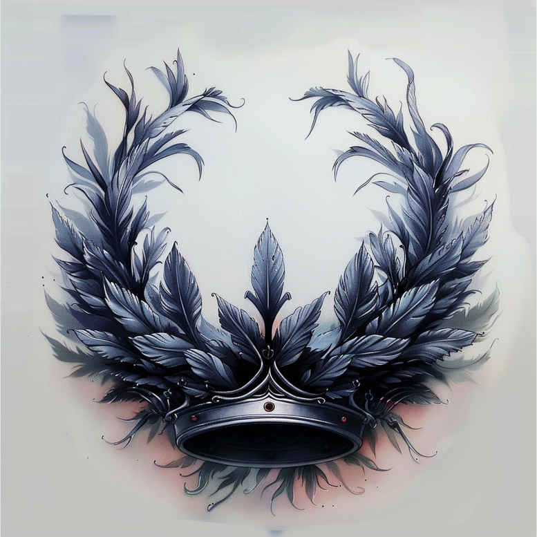 Korony i diamenty - Free tattoo design ideas ai genereted - inkby.ai