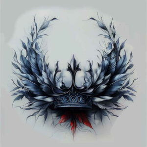 Korony i diamenty - Free tattoo design ideas ai genereted - inkby.ai