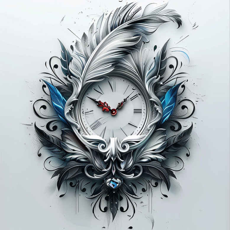 Piórka - Free tattoo design ideas ai genereted - inkby.ai