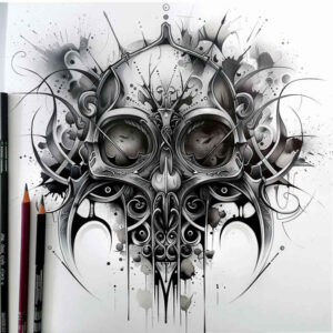 Inne mroczne - Free tattoo design ideas ai genereted - inkby.ai