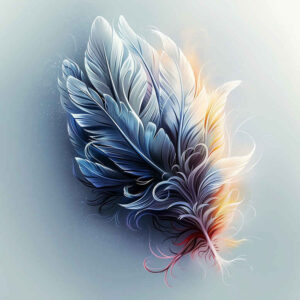 Piórka - Free tattoo design ideas ai genereted - inkby.ai
