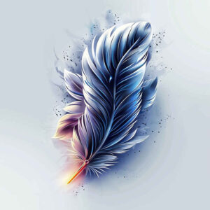 Piórka - Free tattoo design ideas ai genereted - inkby.ai