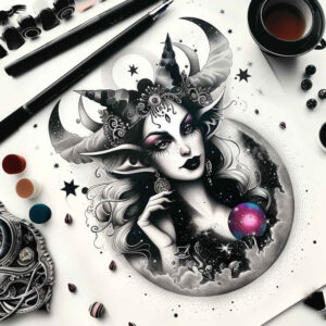Inne mroczne - Free tattoo design ideas ai genereted - inkby.ai