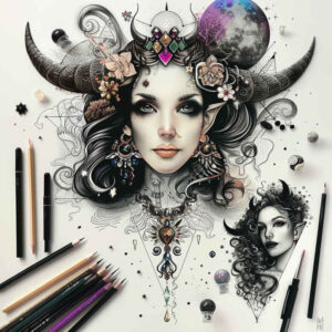 Inne mroczne - Free tattoo design ideas ai genereted - inkby.ai