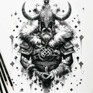 Wikingowie - Free tattoo design ideas ai genereted - inkby.ai