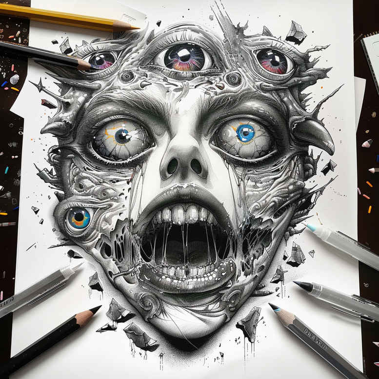 Inne mroczne - Free tattoo design ideas ai genereted - inkby.ai