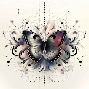 Motyle ćmy ważki - Free tattoo design ideas ai genereted - inkby.ai