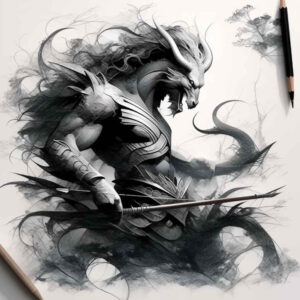 Inne mroczne - Free tattoo design ideas ai genereted - inkby.ai