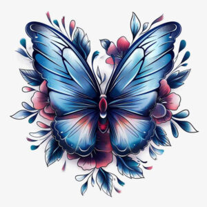 Motyle ćmy ważki - Free tattoo design ideas ai genereted - inkby.ai