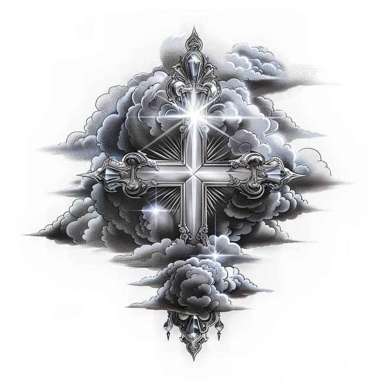 Krzyże - Free tattoo design ideas ai genereted - inkby.ai