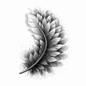 Piórka - Free tattoo design ideas ai genereted - inkby.ai