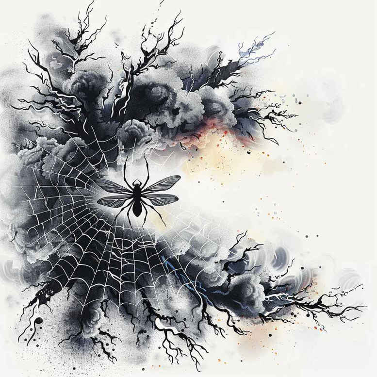Motyle ćmy ważki - Free tattoo design ideas ai genereted - inkby.ai