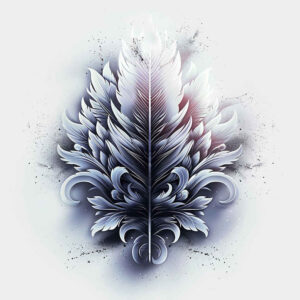 Piórka - Free tattoo design ideas ai genereted - inkby.ai