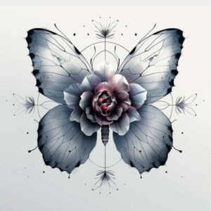 Motyle ćmy ważki - Free tattoo design ideas ai genereted - inkby.ai