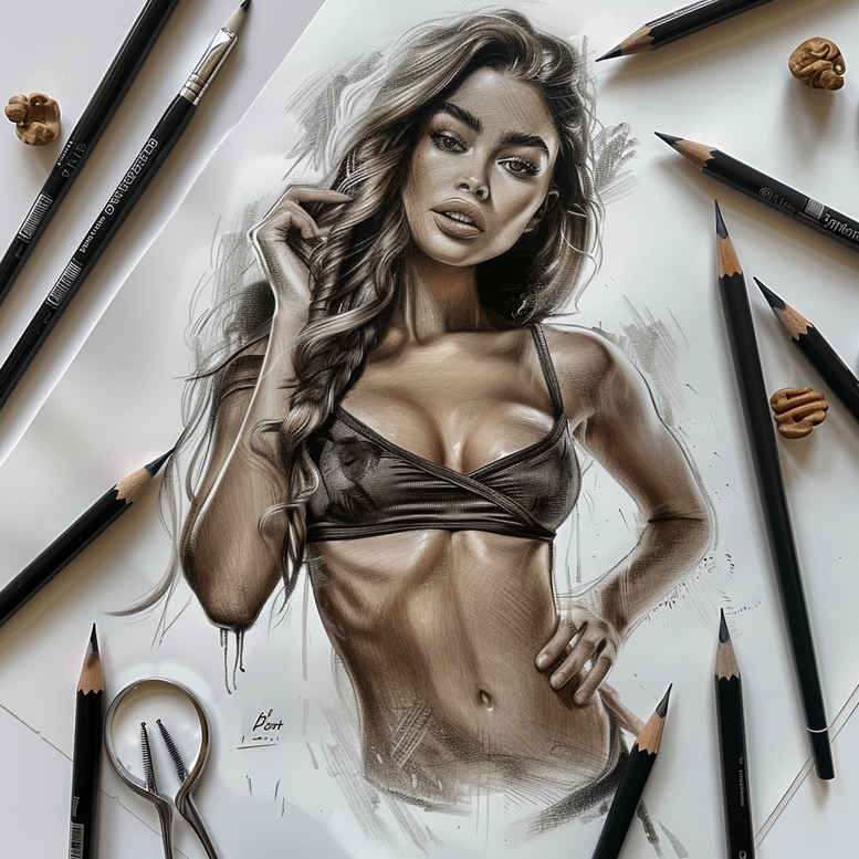 Postacie. - Free tattoo design ideas ai genereted - inkby.ai