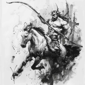 Postacie. - Free tattoo design ideas ai genereted - inkby.ai