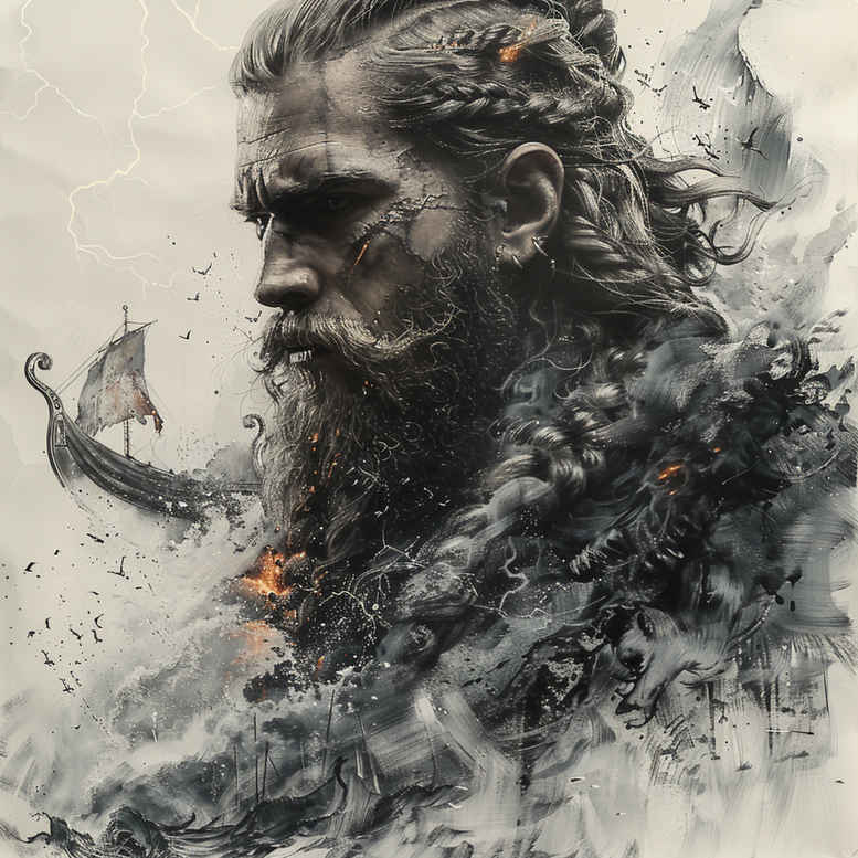 Wikingowie - Free tattoo design ideas ai genereted - inkby.ai