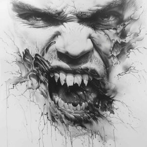 Inne mroczne - Free tattoo design ideas ai genereted - inkby.ai