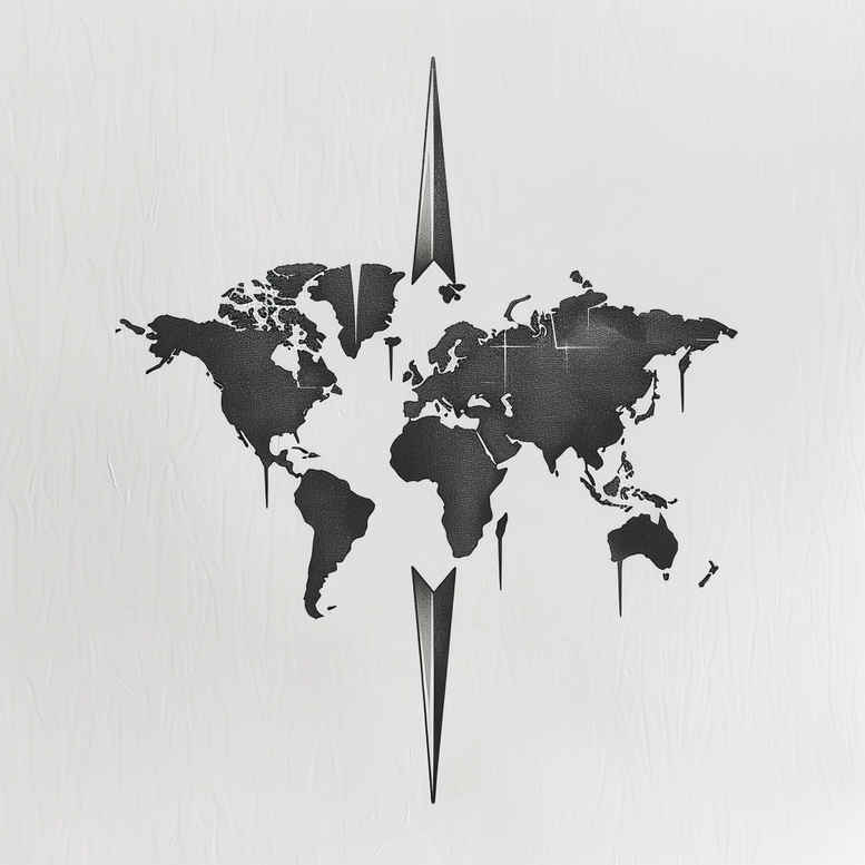 Podróże - Free tattoo design ideas ai genereted - inkby.ai