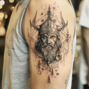 Wikingowie - Free tattoo design ideas ai genereted - inkby.ai