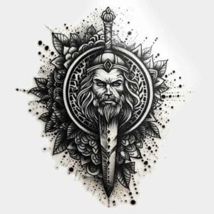 Wikingowie - Free tattoo design ideas ai genereted - inkby.ai